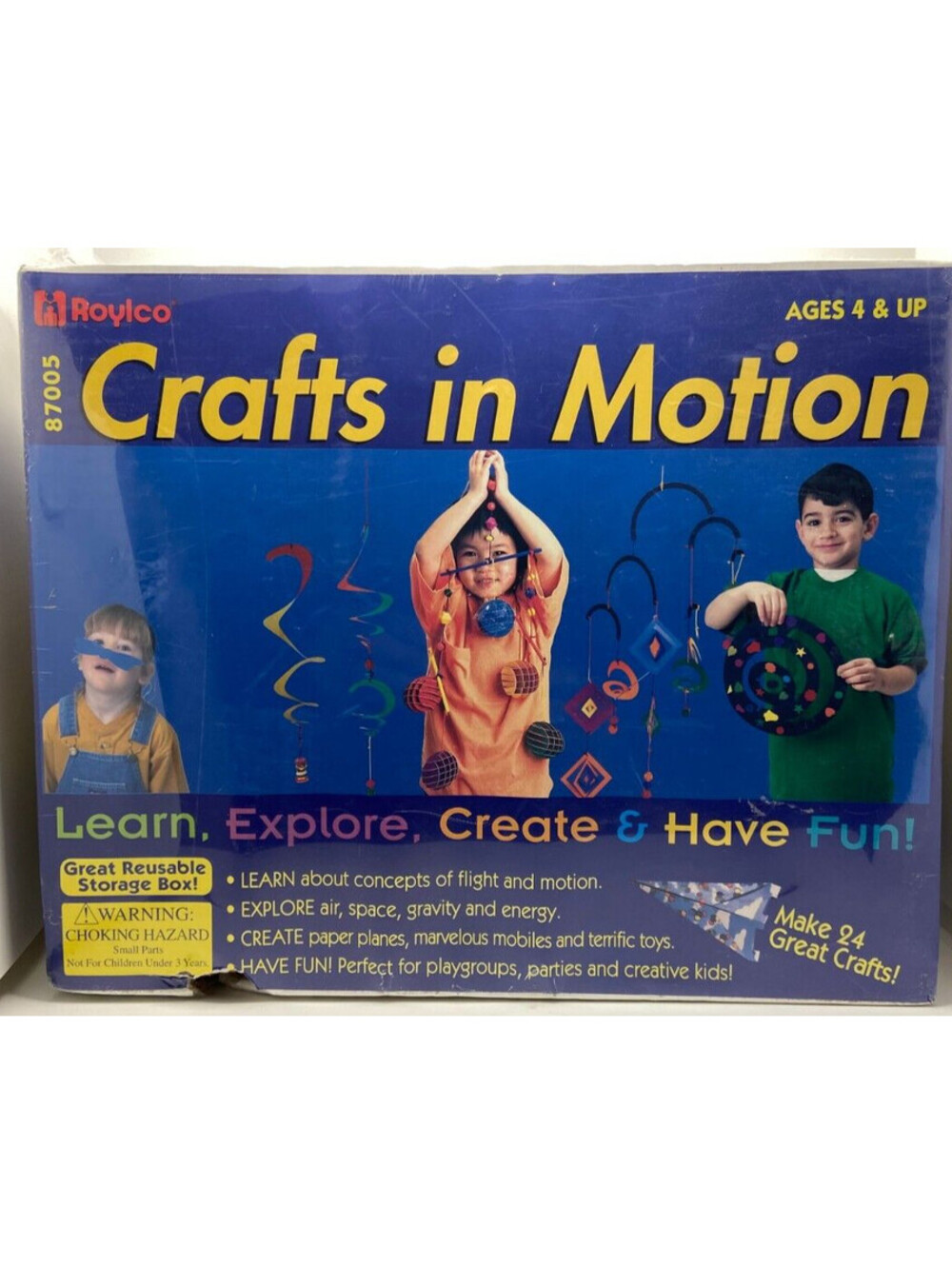 Roylco Crafts-In-Motion - 24 Great Crafts Loot Box